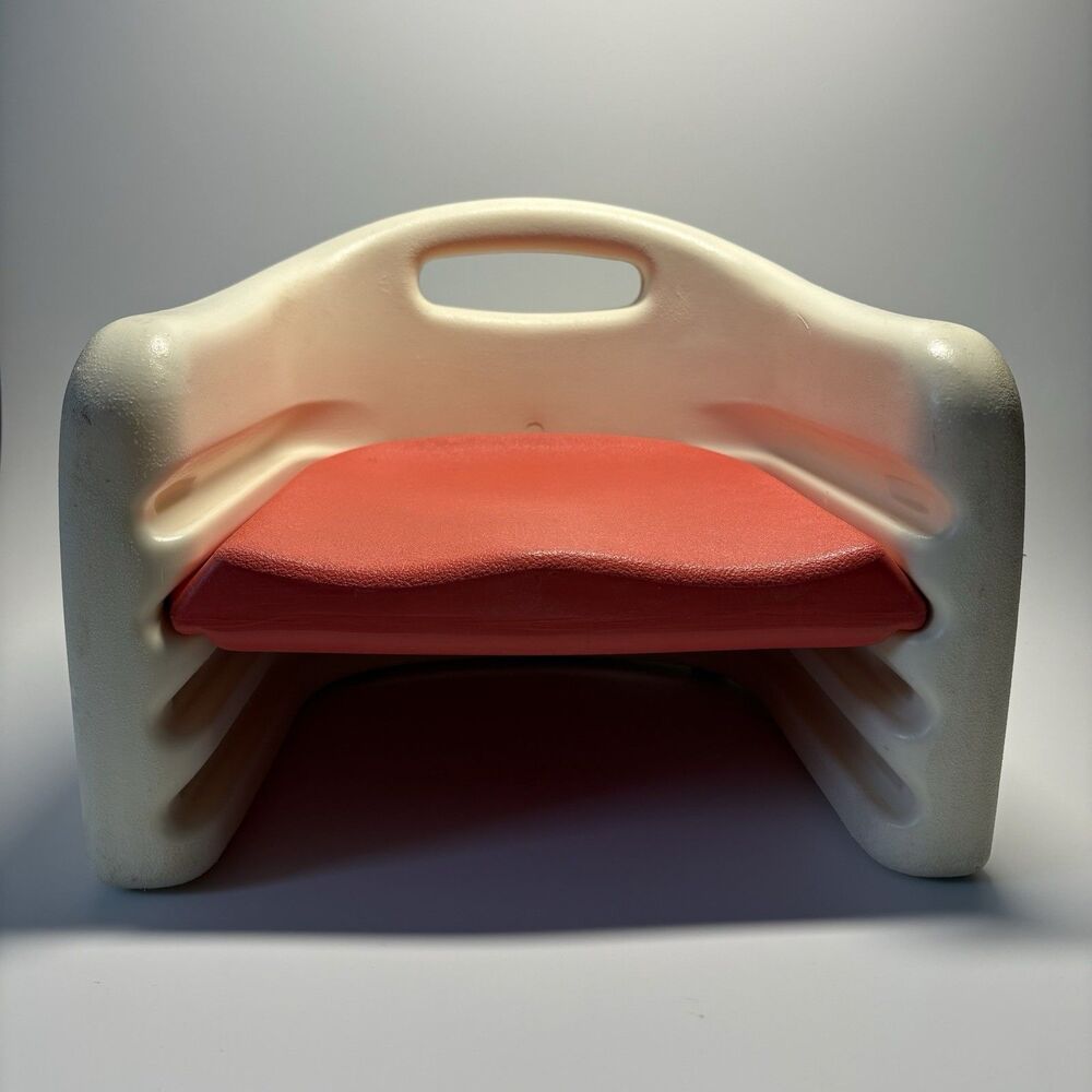 Vintage Adjustable Height Booster Seat Chair The Graduate Pansy Ellen Red